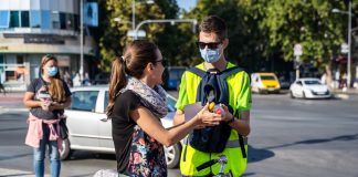 Akcija da se novosadski biciklisti bezbedno kreću kroz grad