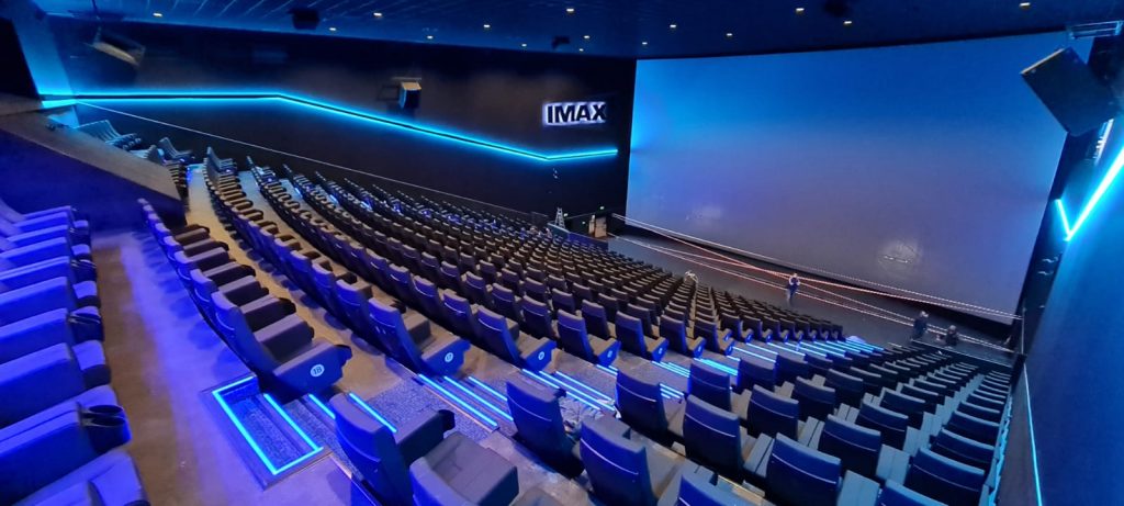 IMAX Sala U Cineplexx Galerija Belgrade Bioskopu Otvara Se 25. Marta