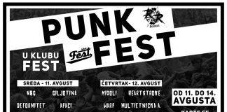 Klub Fest u Zemunu je domaćin prvog Punk FEST-a.