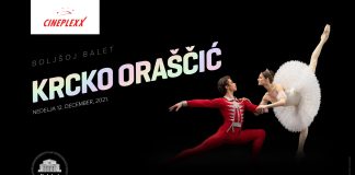 Legendarna muzika Petra Iljiča Čajkovskog na velikom platnu Cineplexx bioskopa