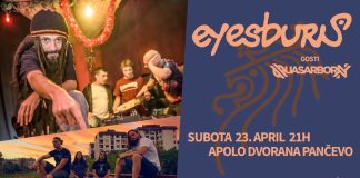Eyesburn posle 8 ggodina ponovo u Pančevu