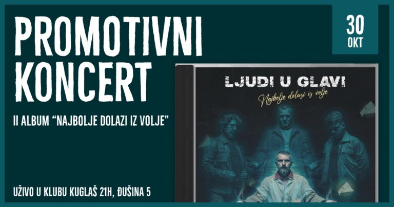 Ljudi u glavi u nedelju u Kuglašu!