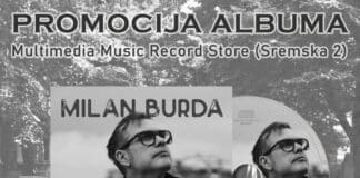 Promocija albuma „Pesme iz pasaža“ Milana Burde u Multimedia Music Record Store