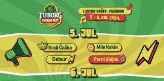 „Sinhro“ i „Plan B“ otvaraju Tuborg Garden Fest Tuborg Garden Fest