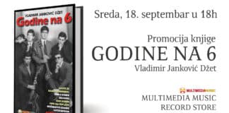 Promocija knjige „Godine na 6“ Vladimira Jankovića Džeta