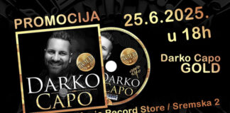Promocija albuma „Gold“ pevača Darka Capa — omaž bezvremenskim hitovima i balkanskom zvuku Darko Capo Promocija