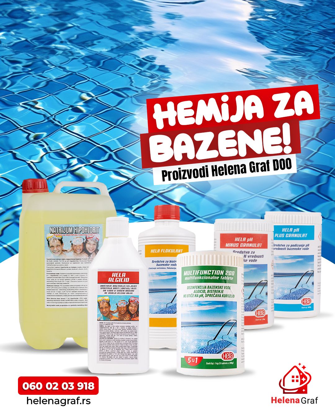 Hemija za bazene
